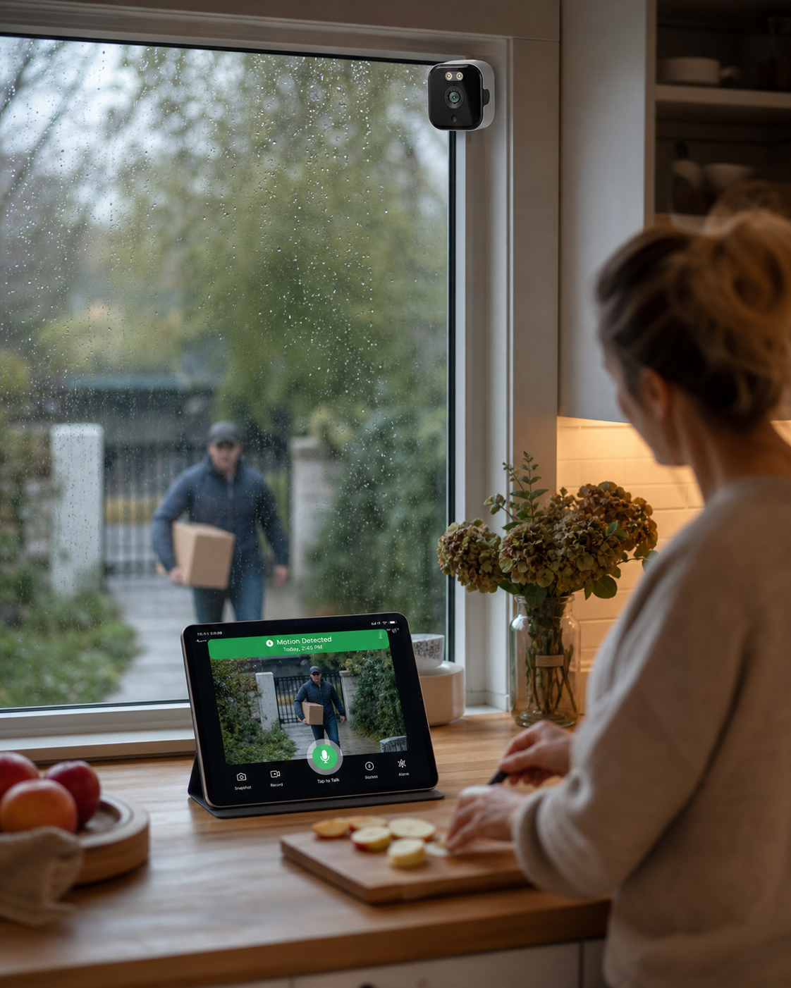 Mini WiFi Kamera für Fenster